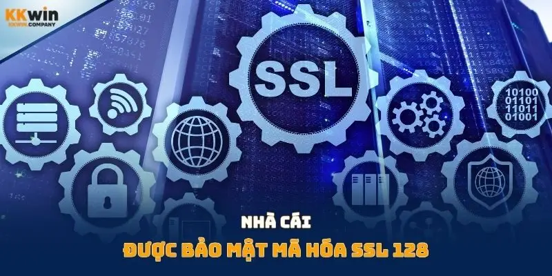 Nhà cái được bảo mật mã hóa SSL 128